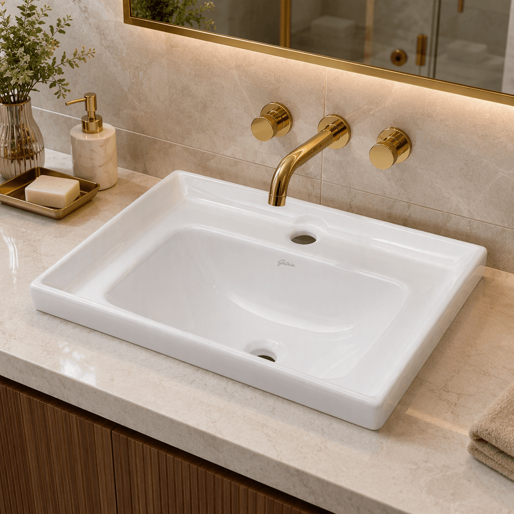 روشویی روکابینتی گاتریا مدل مستطیل RG-1789582047141-915