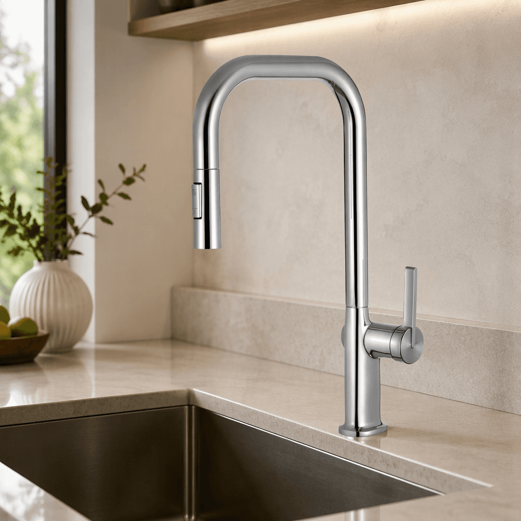 ظرفشویی شاوری گراوان استیل مات Gravan-1790512824920-681