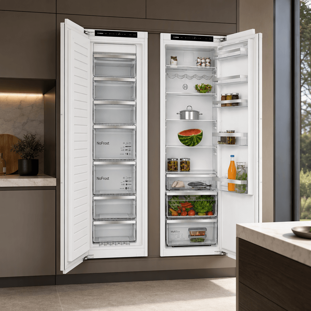 ست یخچال و فریزر توکار بوش مدل KIR81AFD0M + GIN81AEE0M-1790834403918-319